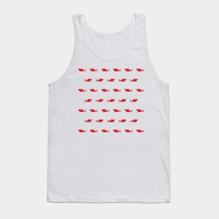 Shark | Red Tank Top